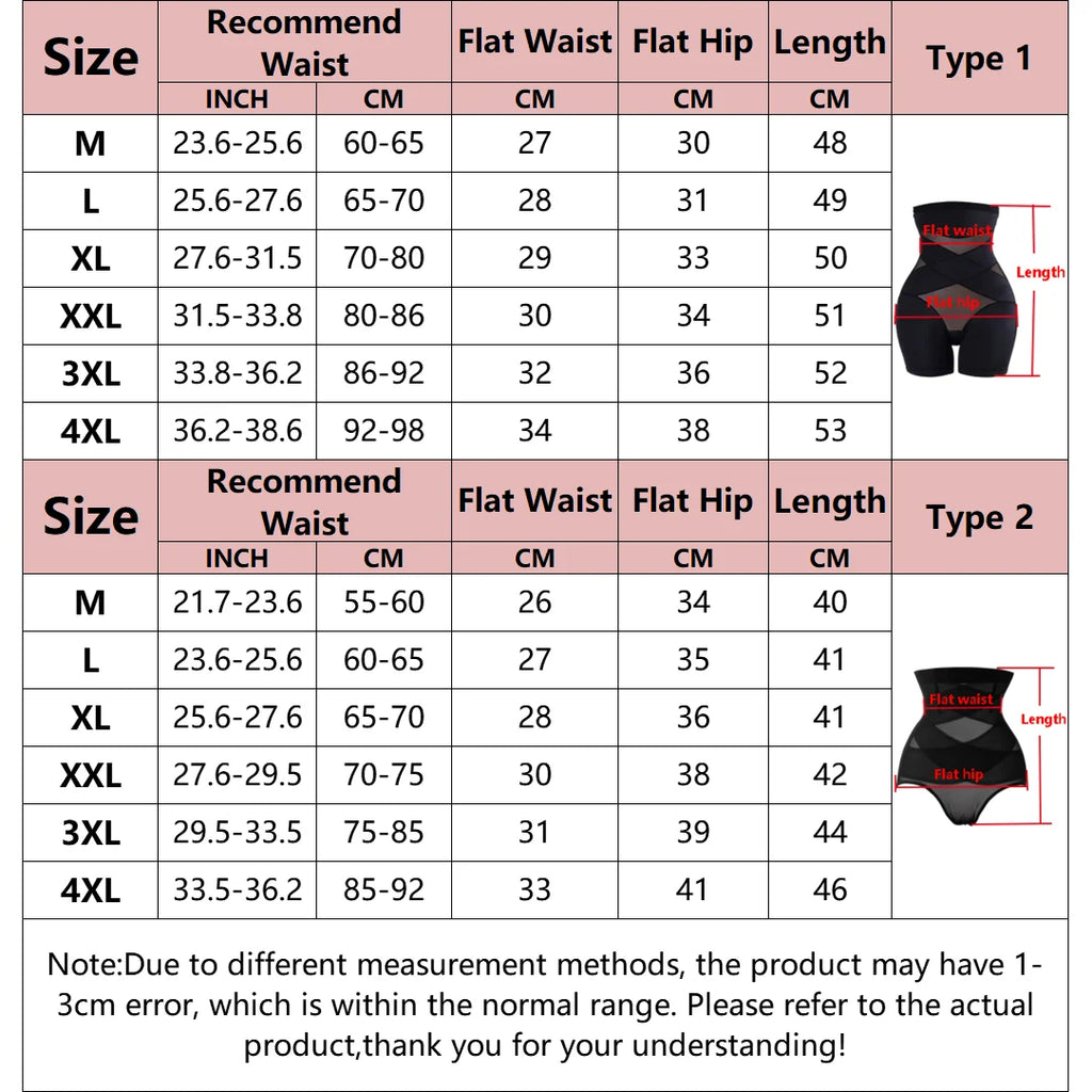  Body Shaper Panties