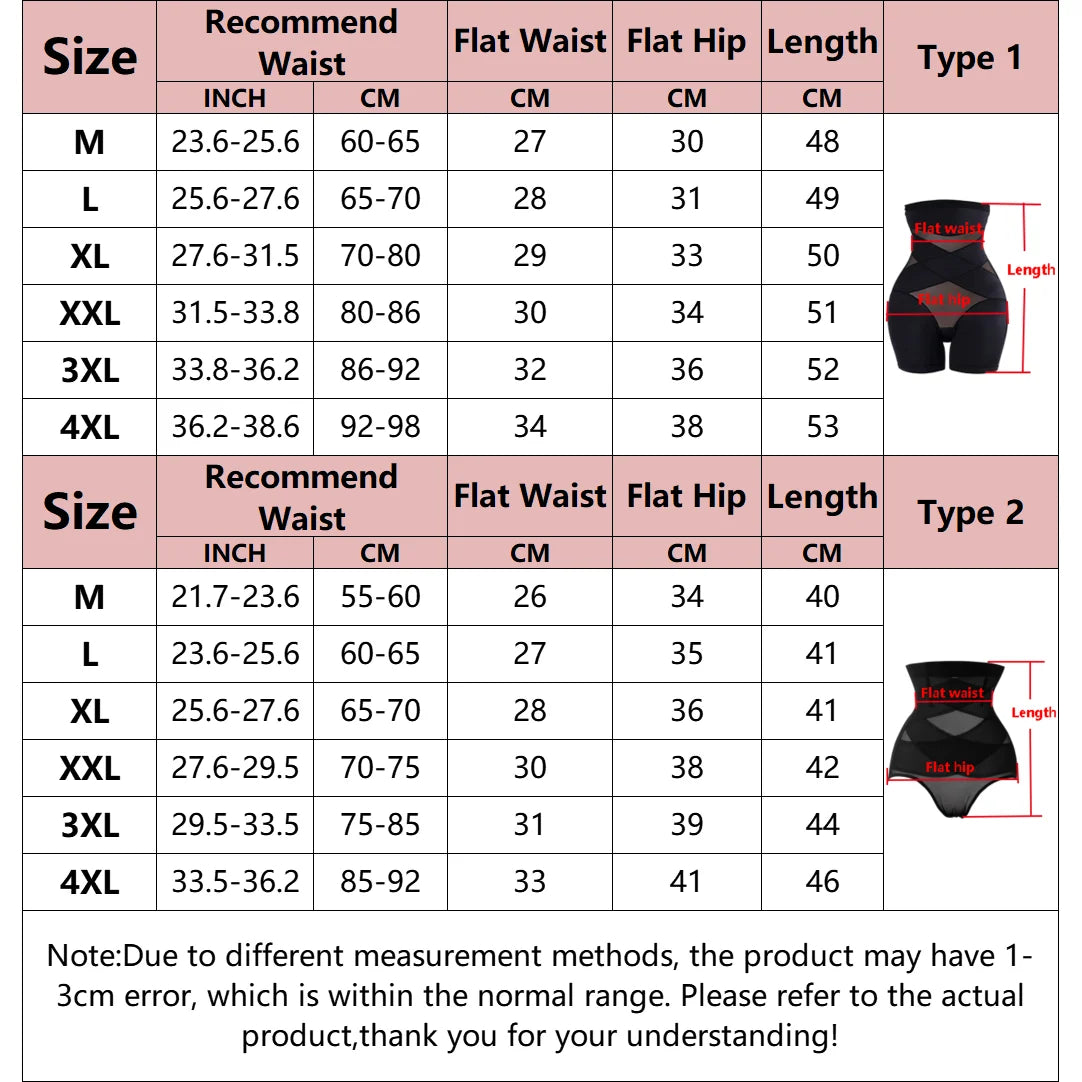  Body Shaper Panties